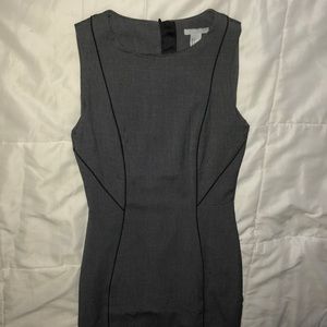 Gray Sheath Dress